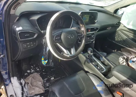 2020 Hyundai Santa Fe Limited из США, поврежденный, VIN 5NMS5CAA0LH257621